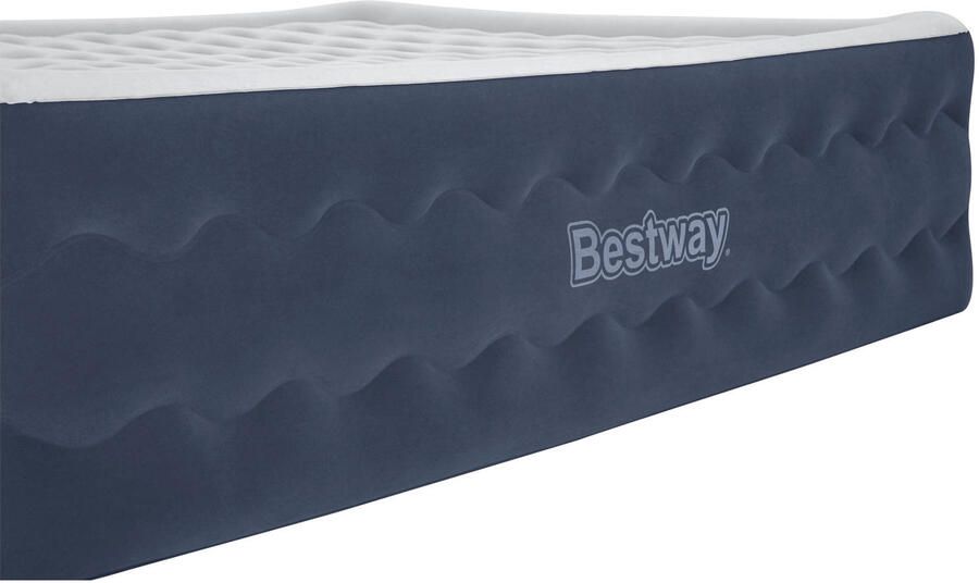 Bestway Tritech TruLeisure Queen Luchtmatras met Ingebouwde Elektrische Pomp en Antimicrobiële Coating 2 03 m x 1 52 m x 51 cm - Foto 2