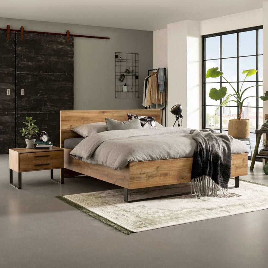 BBright Beter Bed Select Bed Craft 160 x 210 cm Tweepersoonsbed Eiken