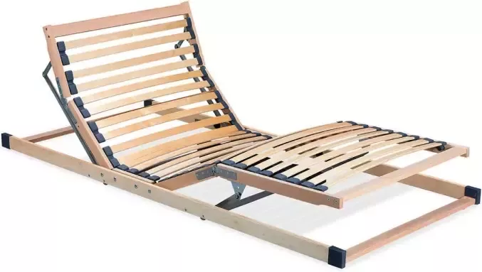 Beter Bed Bossflex 200 Lattenbodem 120 x 210 cm Elektrisch Verstelbaar Bedbodem Bedraad Max. 90kg Hout - Foto 4