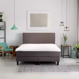 Beter Bed Basic Box Ambra vlak met gestoffeerd matras 120 x 200 cm