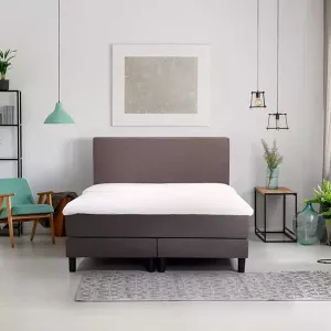 Beter Bed Basic Box Ambra vlak met gestoffeerd matras 180 x 200 cm