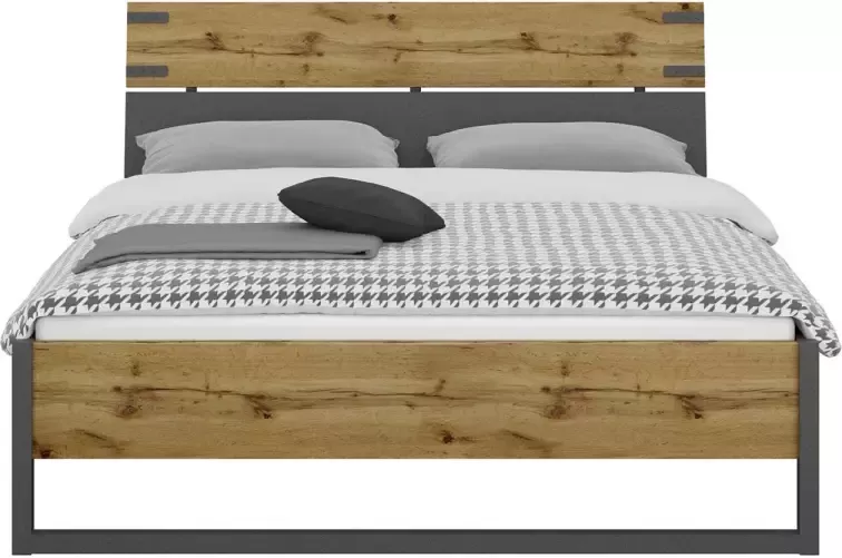 Beter Bed Basic Bed Edinburgh 140 x 200 cm eiken grijs - Foto 2