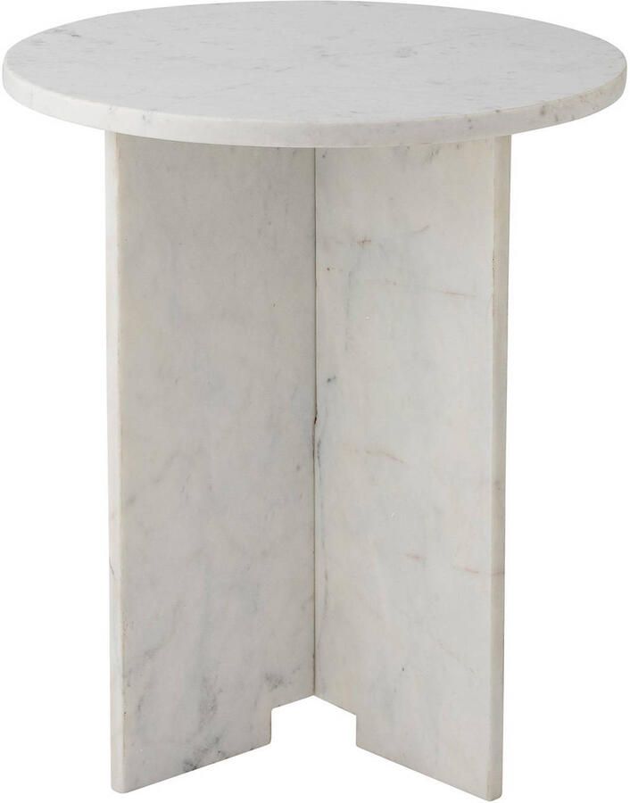 Bloomingville Jasmia Bijzettafel 53 x Ø 46 cm Wit