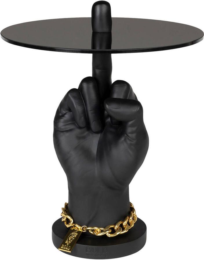 Bold Monkey Fother Mucker Bijzettafel Zwart - Foto 2