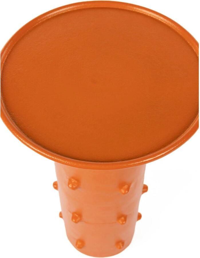 Bold Monkey Pinch Me Bijzettafel Rond 33 cm Oranje - Foto 2