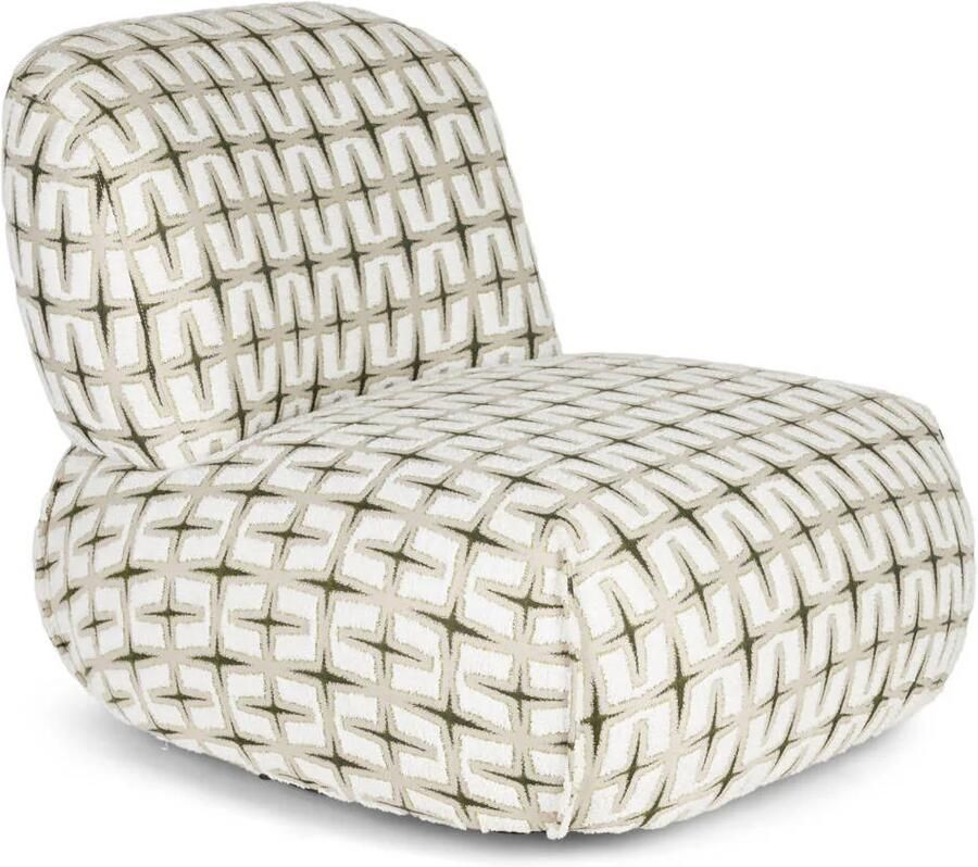 Bold Monkey Ritz Fauteuil Beige Groen Ritz Fauteuil Beige Groen - Foto 2