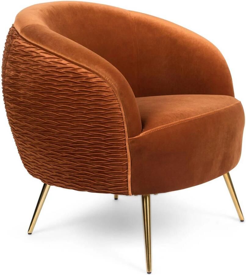 Zuiver BOLD MONKEY So Curvy Lounge Chair Orange