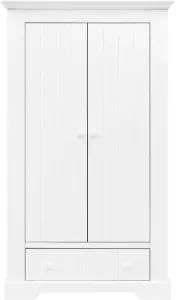 Bopita Narbonne 2-deurskast met lade Wit
