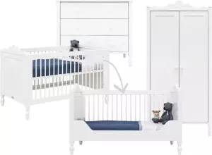 Bopita Belle 3-delige meegroeikamer Wit