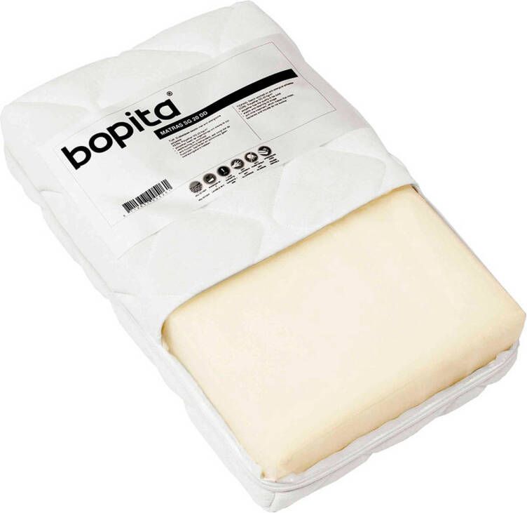 Bopita matras 60x120 cm (HR 20) met afneembare badstof hoes
