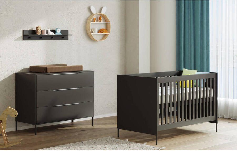 Born Lucky Babykamer Lissabon Chocolate 2-Delig - Foto 3