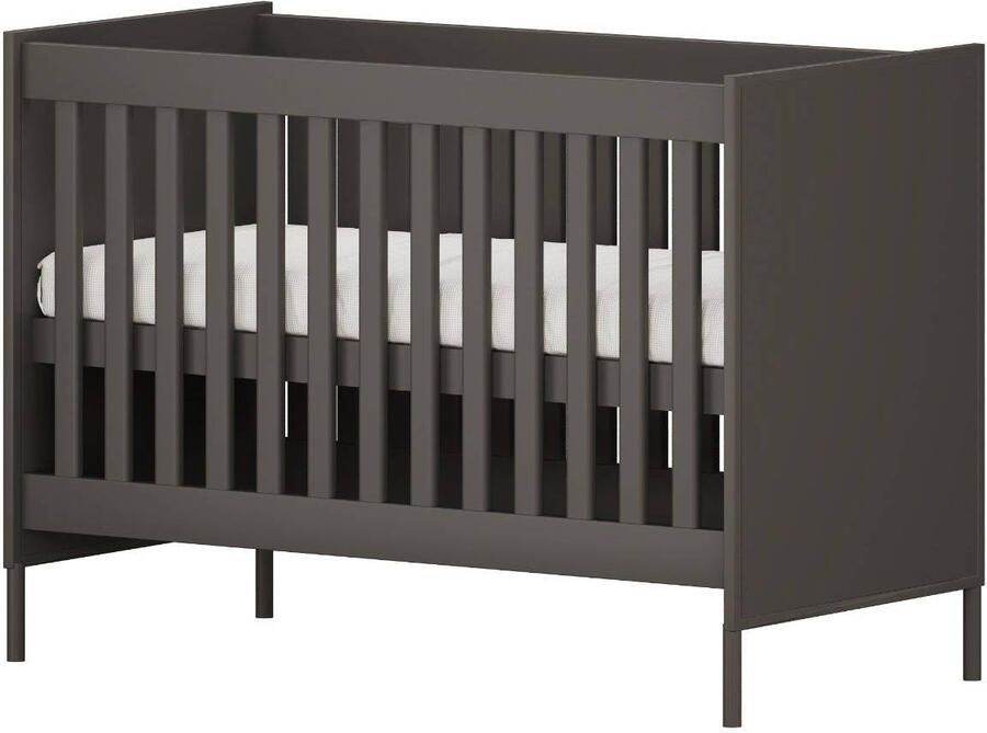 Born Lucky Lissabon Babybed Chocolate 60x120 cm