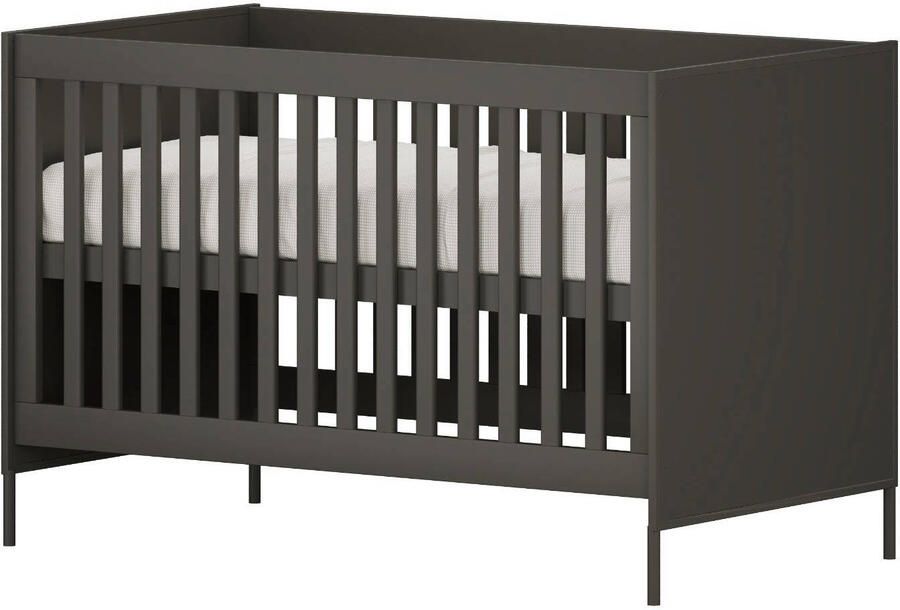 Born Lucky Lissabon Babybed Chocolate 70x140 cm