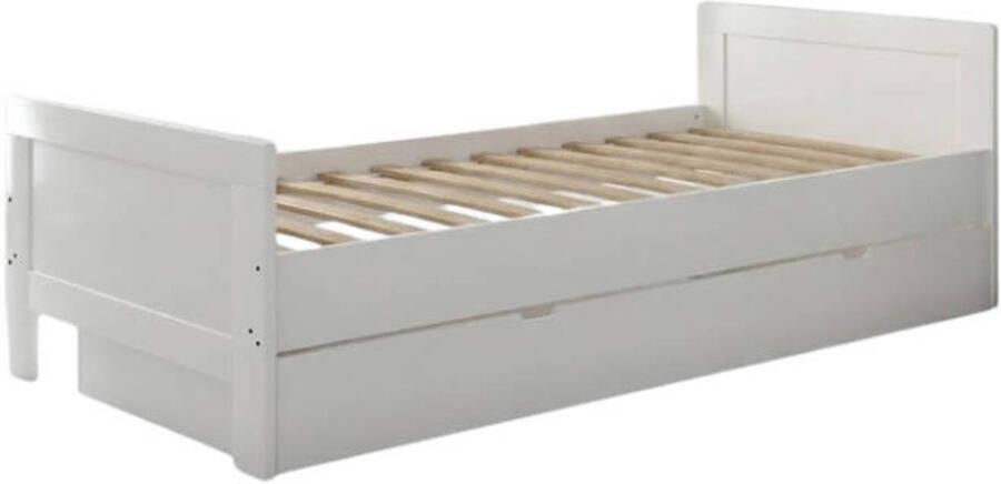 Born Lucky Tienerkamer Noel Wit 2 Delig Met Bed Met Lade - Foto 3