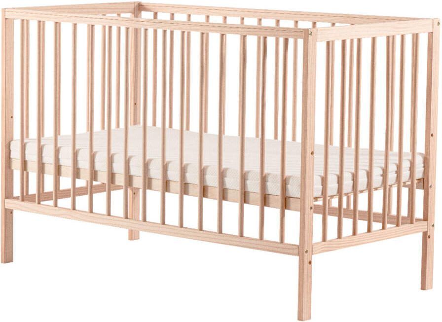 Cabino Baby Bed Mees Naturel 60 x 120 cm - Foto 3