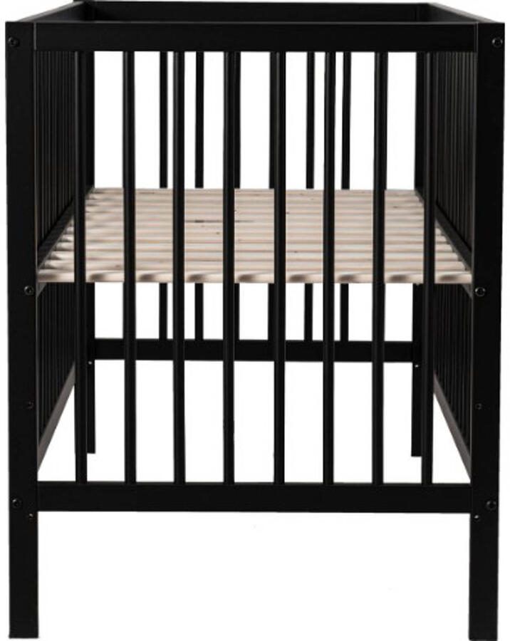 Cabino Baby Bed Mees Zwart 60 x 120 cm - Foto 2