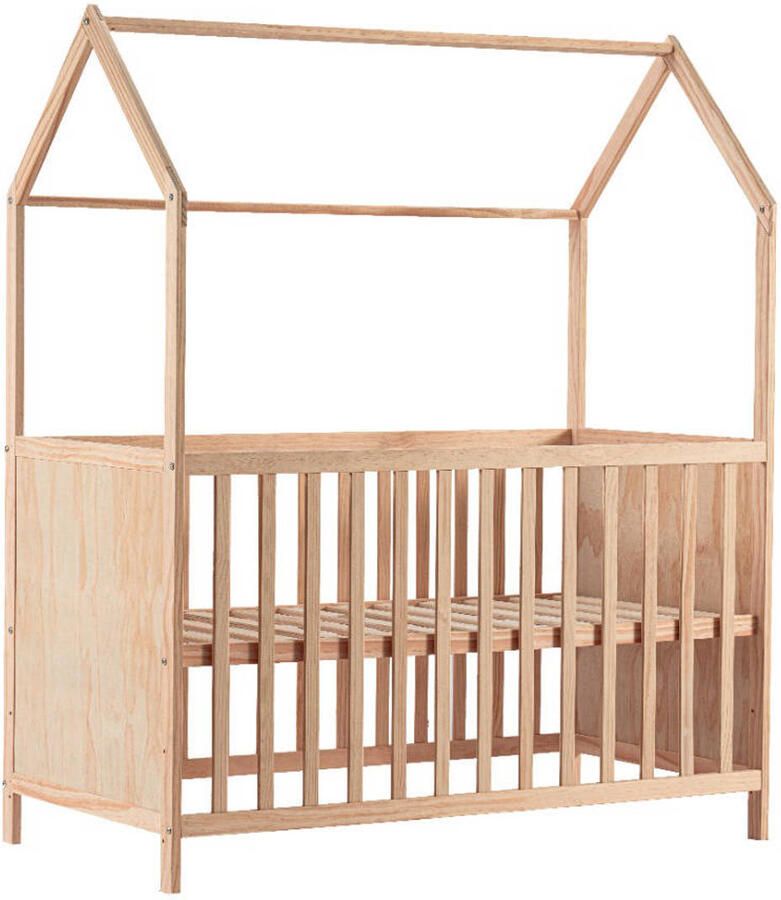 Cabino Baby Bed Sterre Naturel 60 x 120 cm