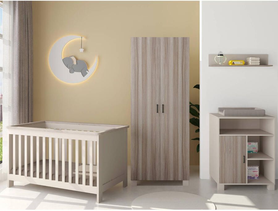 Cabino Babykamer Lois Clay 3-delig - Foto 3