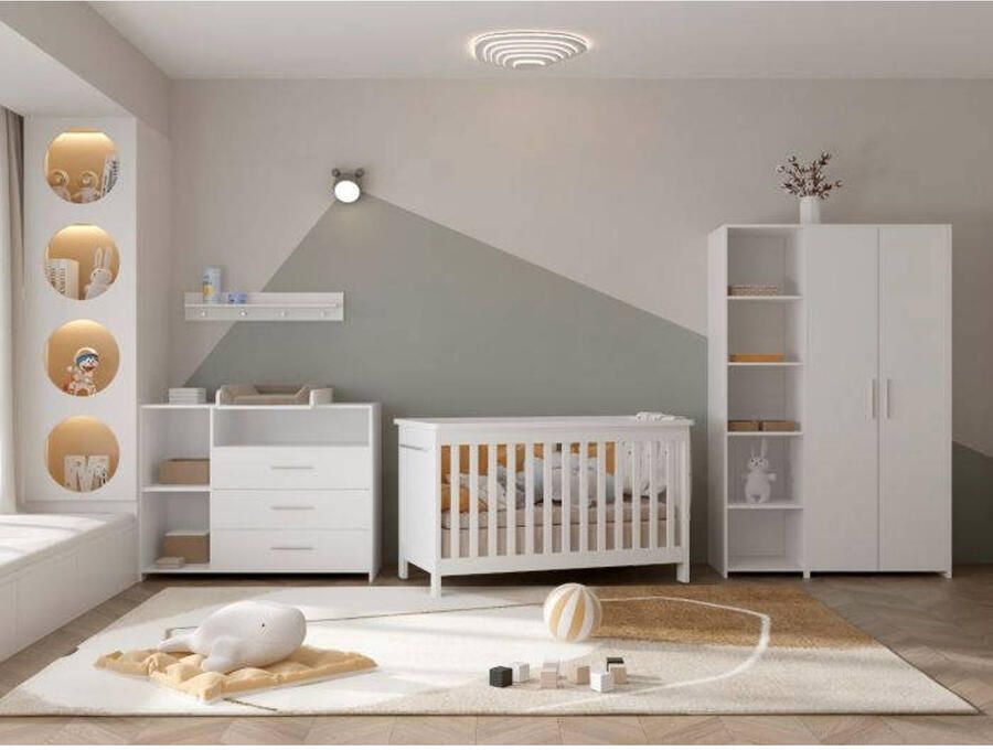 Cabino babykamer Luuk Wit (3-delig) - Foto 3