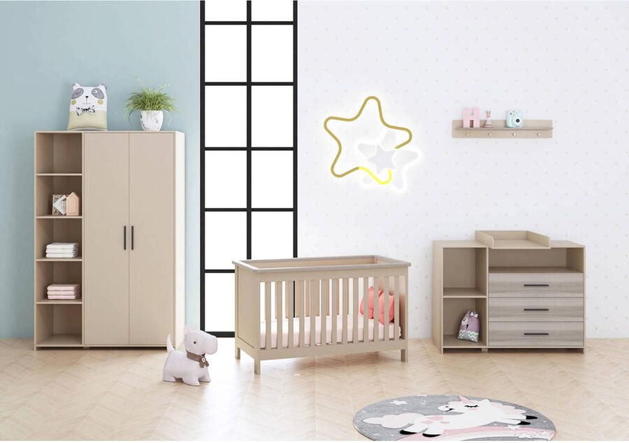 Cabino babykamer Mees Clay (3-delig) - Foto 3