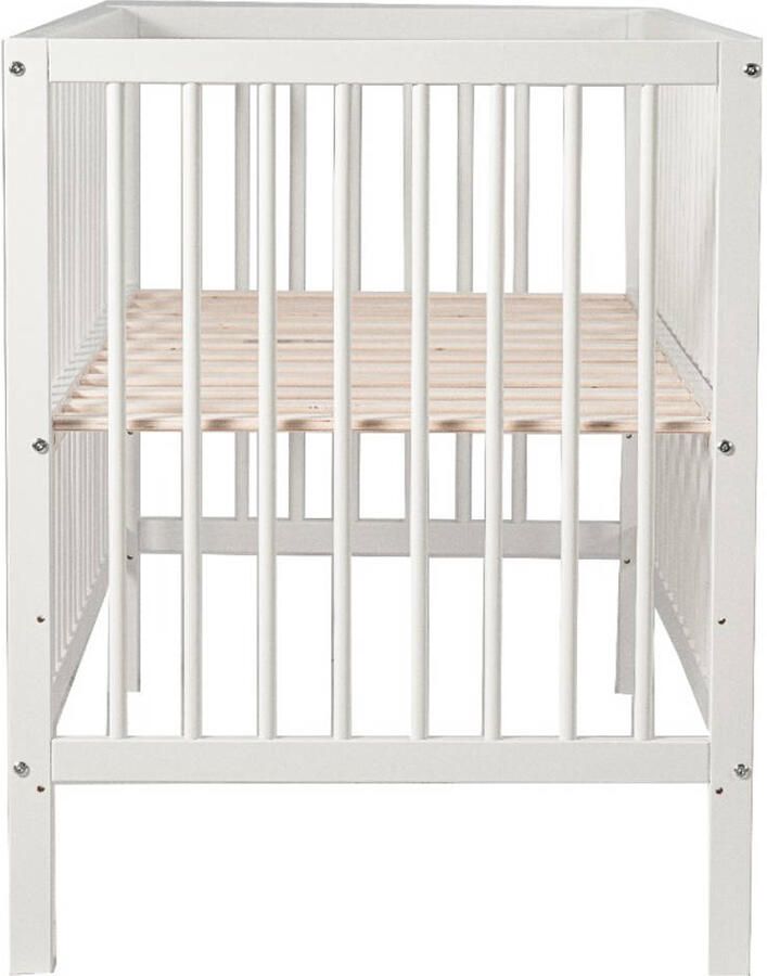 Cabino Babykamer Wit 2 Delig Baby Bed Mees + Commode Texas