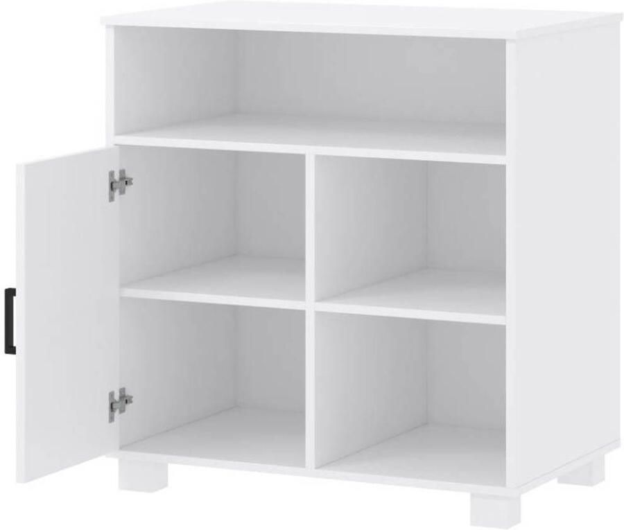 Cabino Babykamer Wit 3 Delig Baby Bed Mees + Commode Mila + Kledingkast Mila