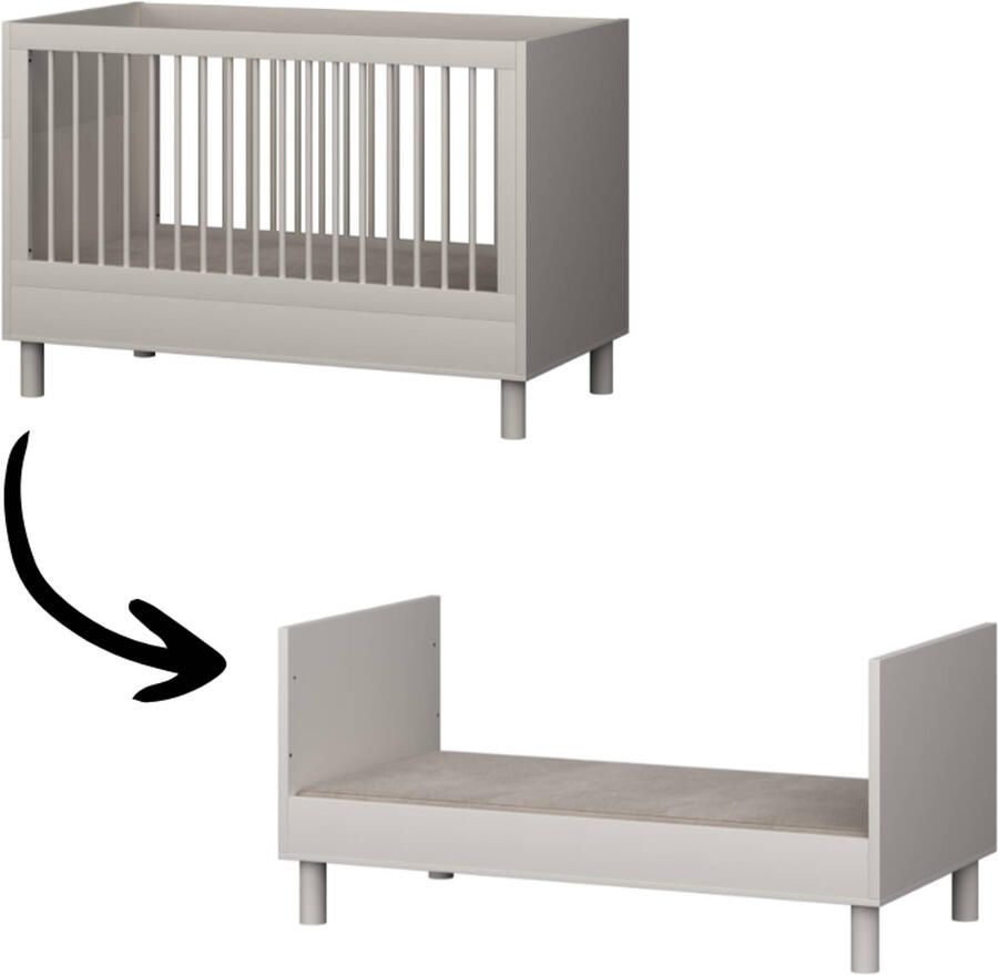 Cabino delgado baby bed 70x140 cm - Foto 3