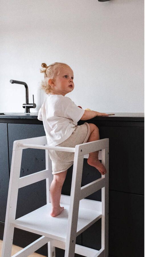 Cabino Leertoren Leerstoel Felix Wit