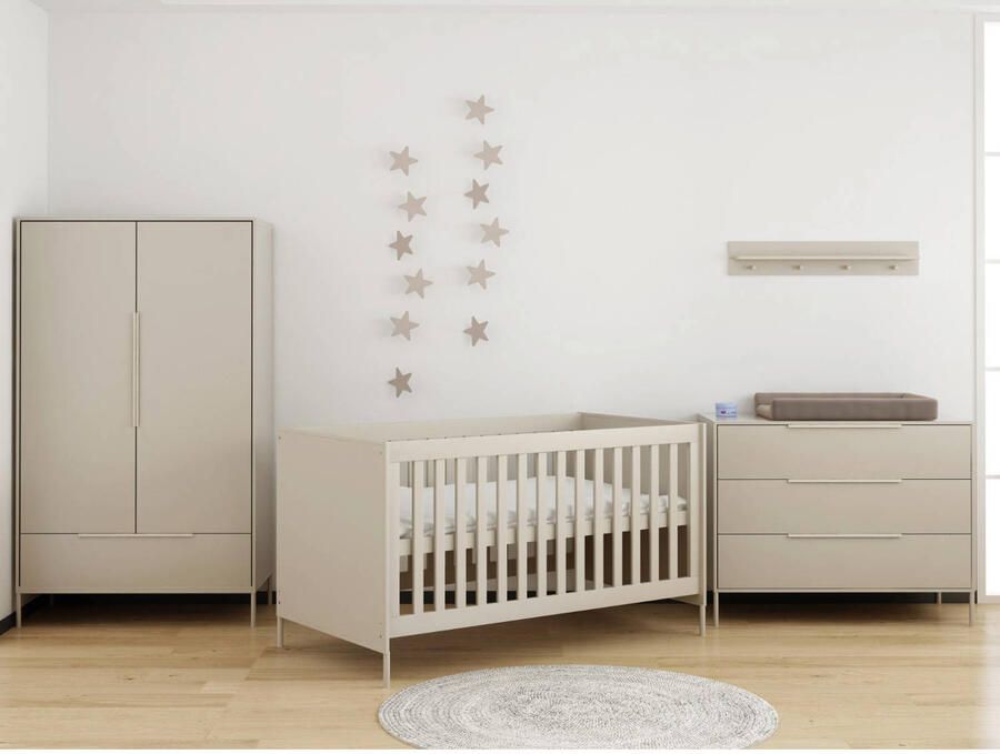 Cabino meegroei babykamer Belmond Clay (3-delig) - Foto 3