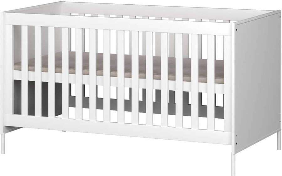 Cabino Meegroei Ledikant Santiago wit - Foto 3