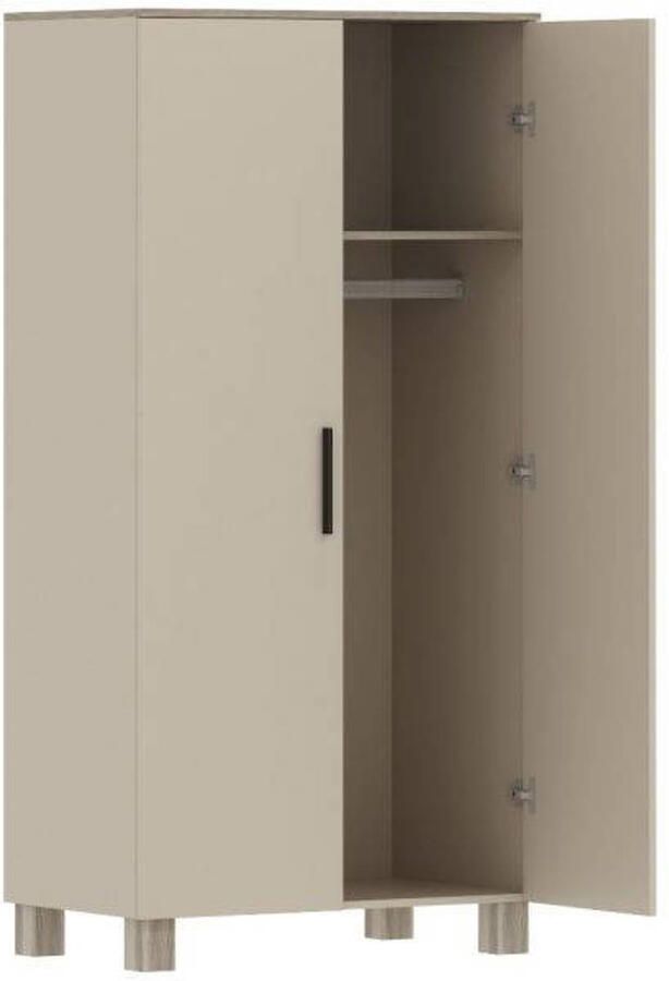 Born Lucky Tienerkamer Belmond Clay 3 Delig met Commode Geneve Clay en Kledingkast Geneve Clay - Foto 4