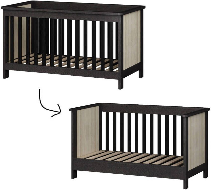 Cabino meegroei ledikant Oxford (70x140 cm)