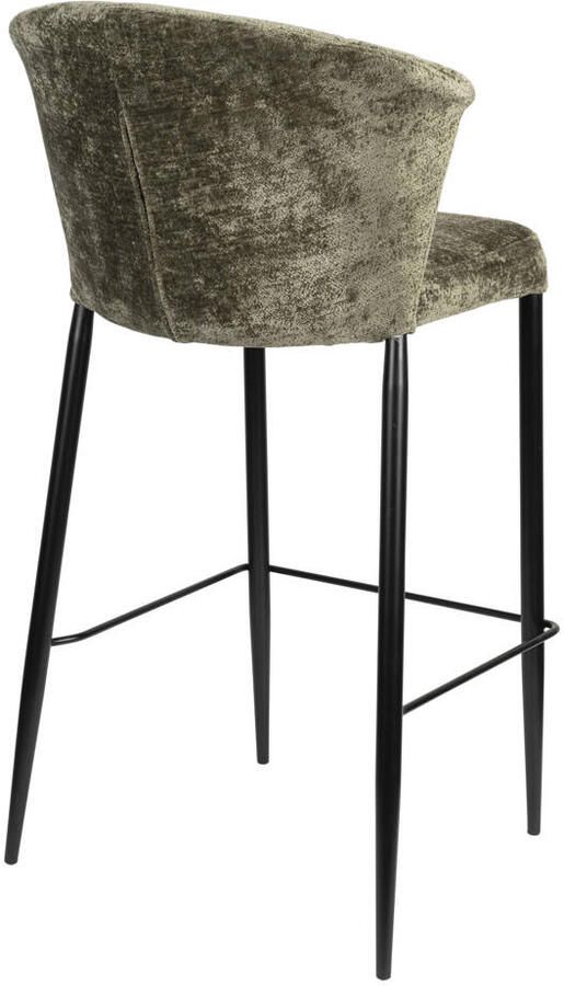 Dutchbone Georgia Kruk Counter| Barkruk Green Set van 2 Groen - Foto 3