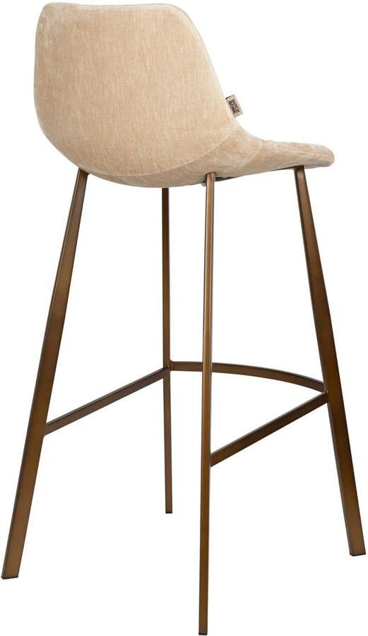 Dutchbone barkrukken Franky zithoogte 80 cm beige (set van 2) - Foto 3