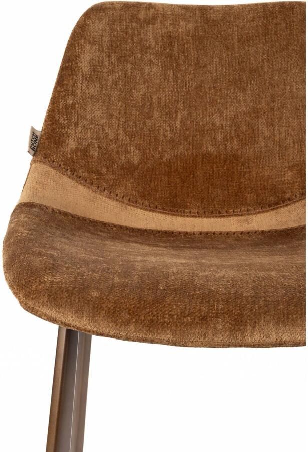 Dutchbone barkrukken Franky zithoogte 80 cm cognac (set van 2) - Foto 2