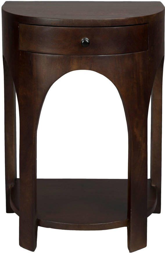 Dutchbone Bijzettafel Nachtkastje Belvedere Mangohout 40 x 30cm Bruin - Foto 2