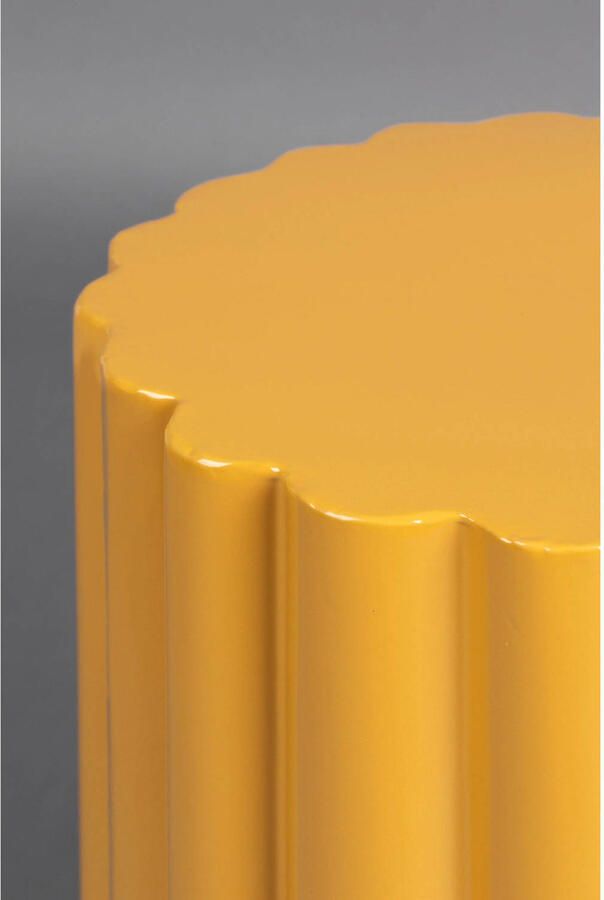 Dutchbone Camila Kruk Bijzettafel Oker Geel - Foto 2