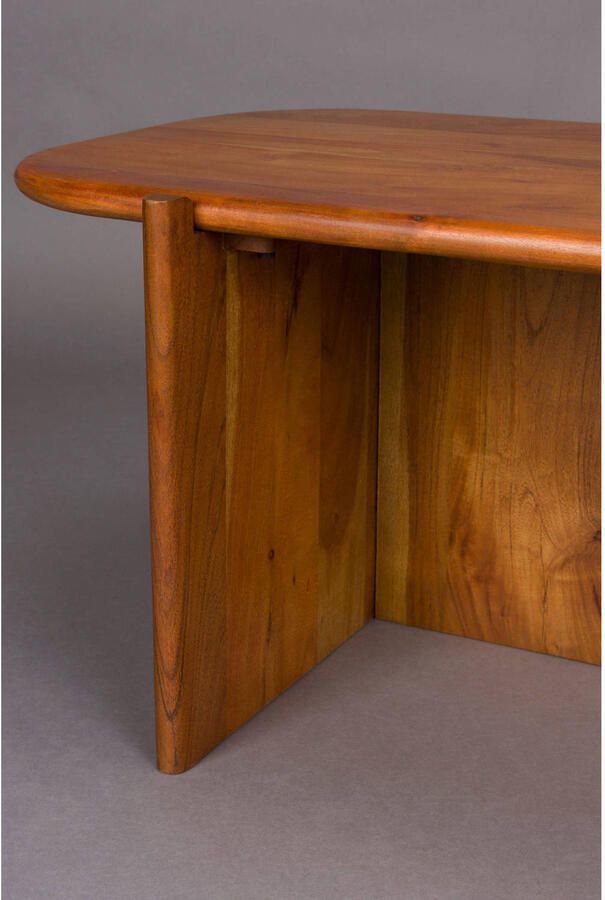 Dutchbone Bijzettafel Feller Mangohout 75 x 50cm Bruin - Foto 2