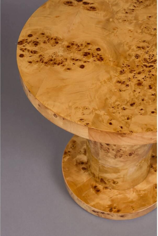 Dutchbone Quinn Bijzettafel Rond 46 cm Naturel - Foto 3