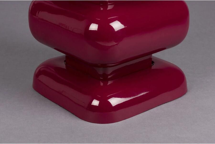 Dutchbone Stubby Bijzettafel Bordeauxrood Rood - Foto 3