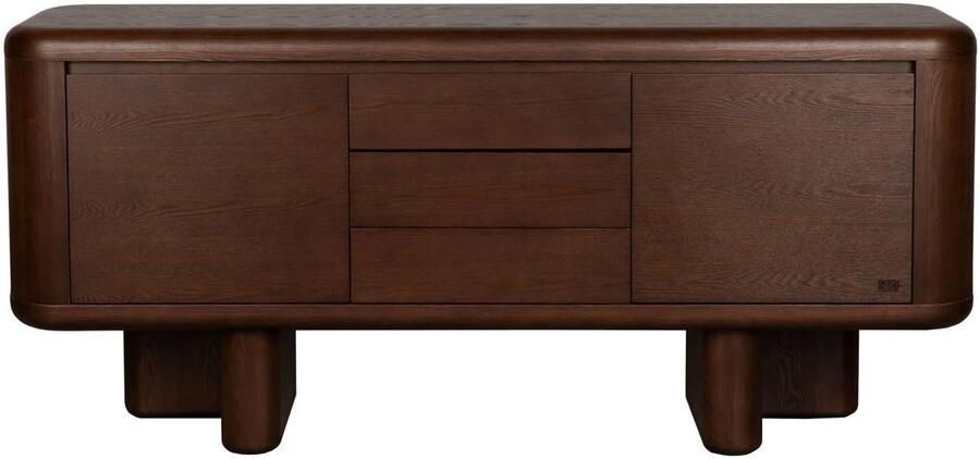 Dutchbone Herman Dressoir Hout Walnoot Kleur Bruin - Foto 2