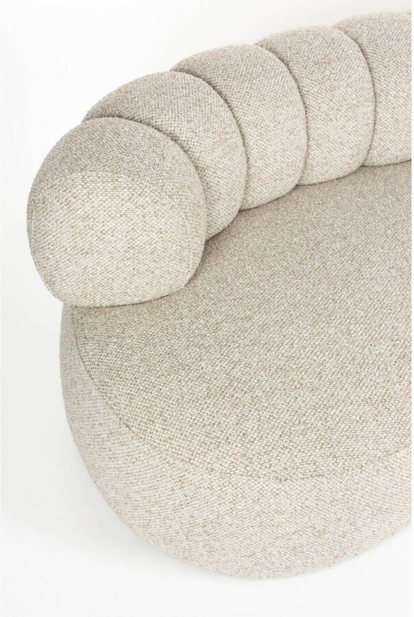 Dutchbone Duvane 7-Zitsbank Hoekbank Beige - Foto 3