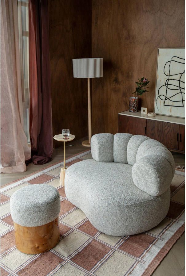 Dutchbone Duvane Fauteuil Beige - Foto 3