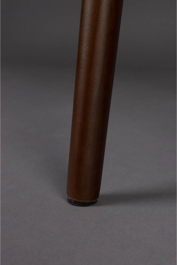 Dutchbone Barbara Eetkamerstoelen Boucle Ochre Bruin Set van 2 - Foto 3