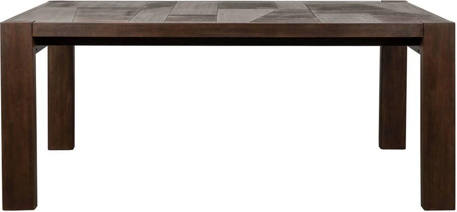 Dutchbone Bruneau Eettafel 180x90 cm Hout Walnoot Kleur Bruinnn - Foto 2