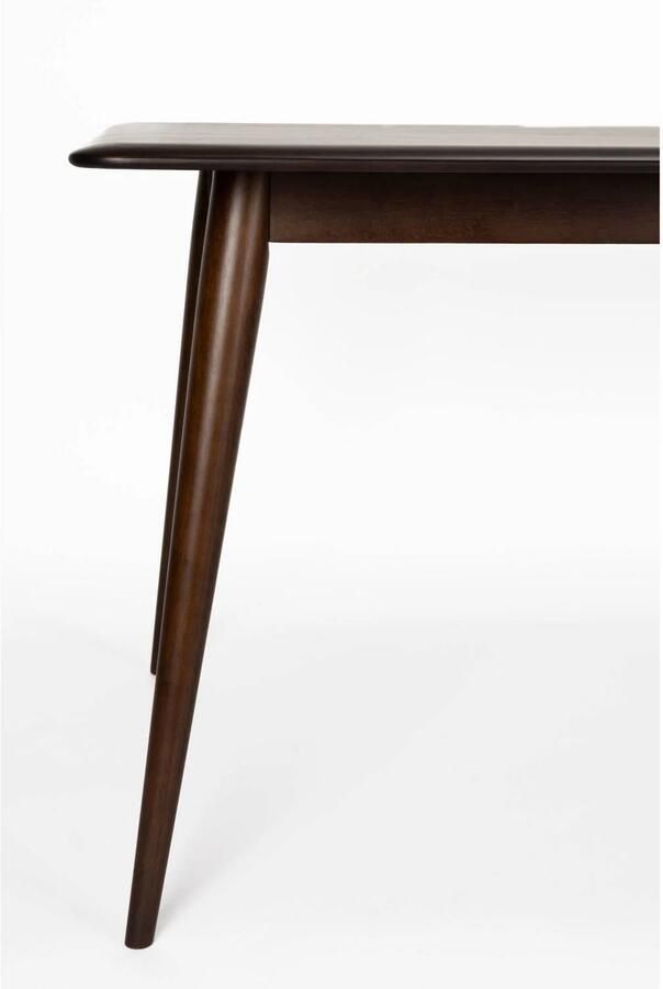 Dutchbone Elroy Eettafel 180x80 cm Hout Walnootkleur Bruin - Foto 3