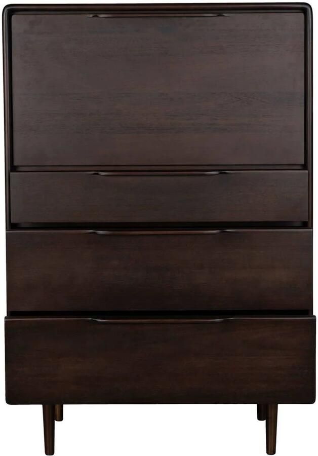Dutchbone Elroy Ladekast Laag 120 cm Walnootkleur Bruin