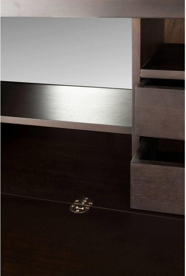 Dutchbone Elroy Ladekast Laag 120 cm Walnootkleur Bruin - Foto 3