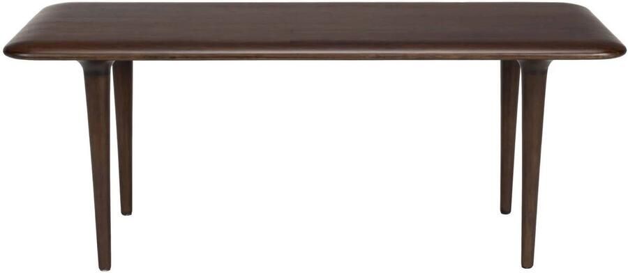 Dutchbone Elroy Salontafel 85x38 cm Hout Walnootkleur Bruin - Foto 2