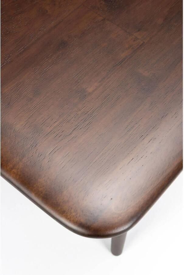 Dutchbone Elroy Salontafel 85x38 cm Hout Walnootkleur Bruin - Foto 3